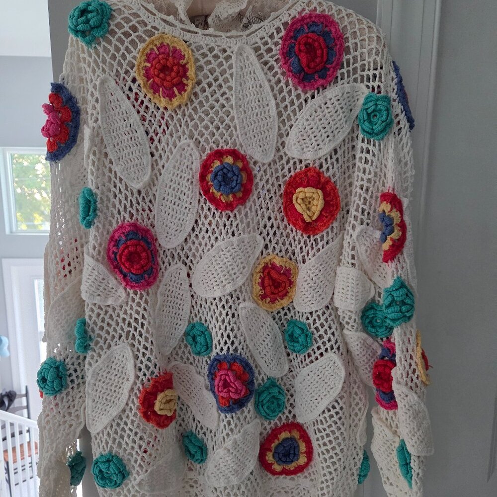 Crocheted Top XL